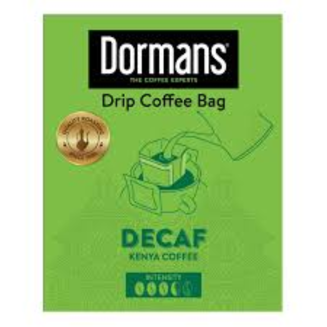 DORMANS DECAFFEINATED DRIP COFFEE BAGS 6*11G